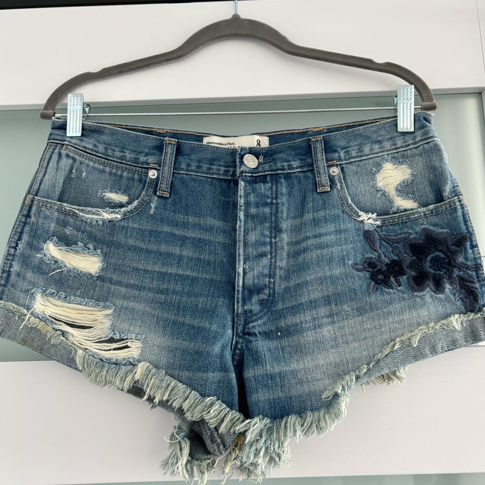 Abercrombie Shorts with Embroidery